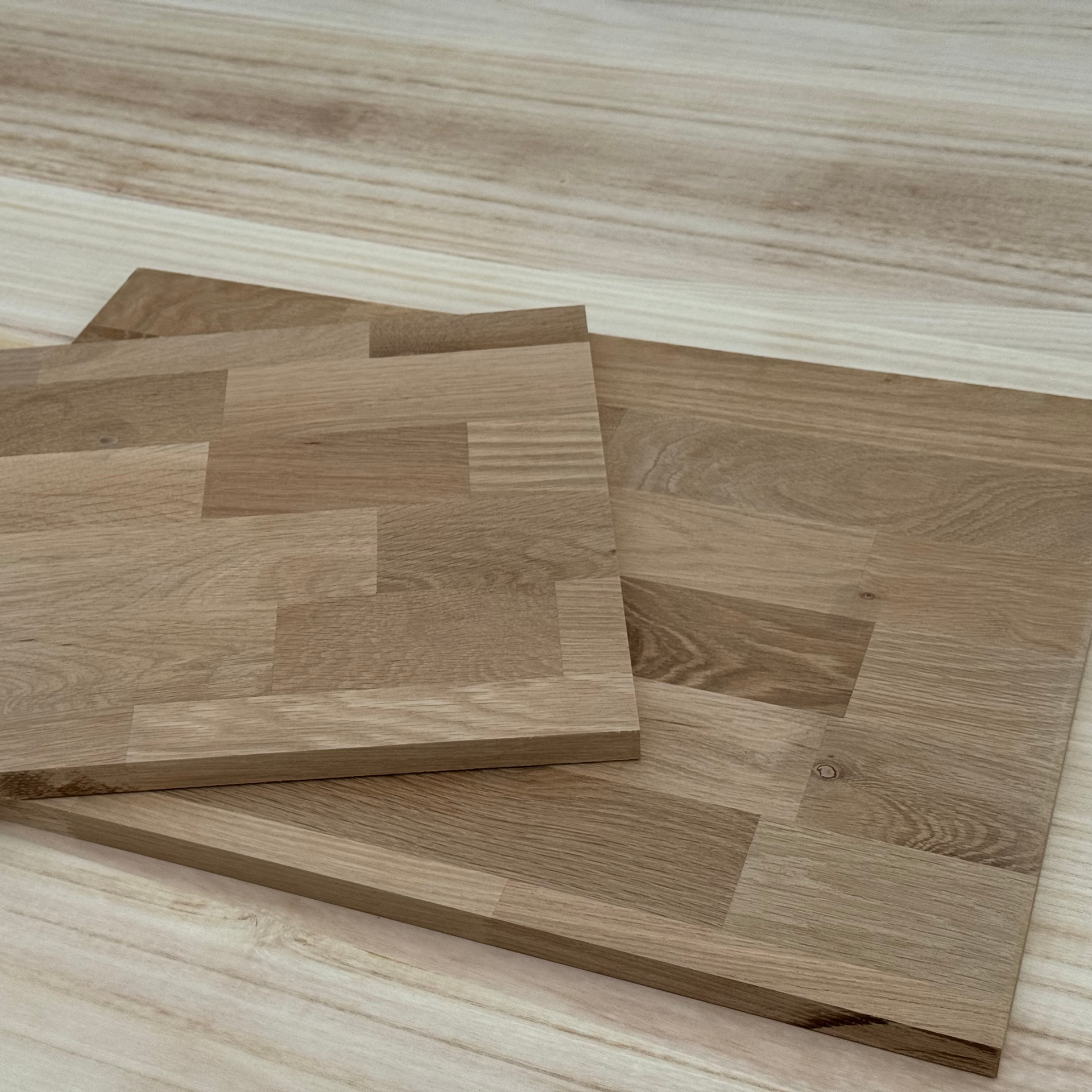 Solid European Oak Character Grade Furniture Boards