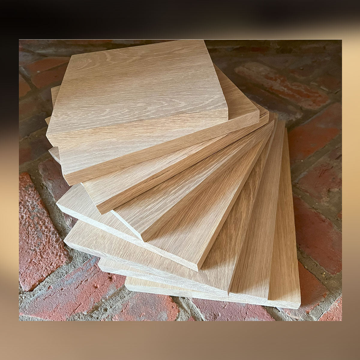 Solid North American White Oak Prime Grade Furniture Boards For Furniture, Table & Worktops