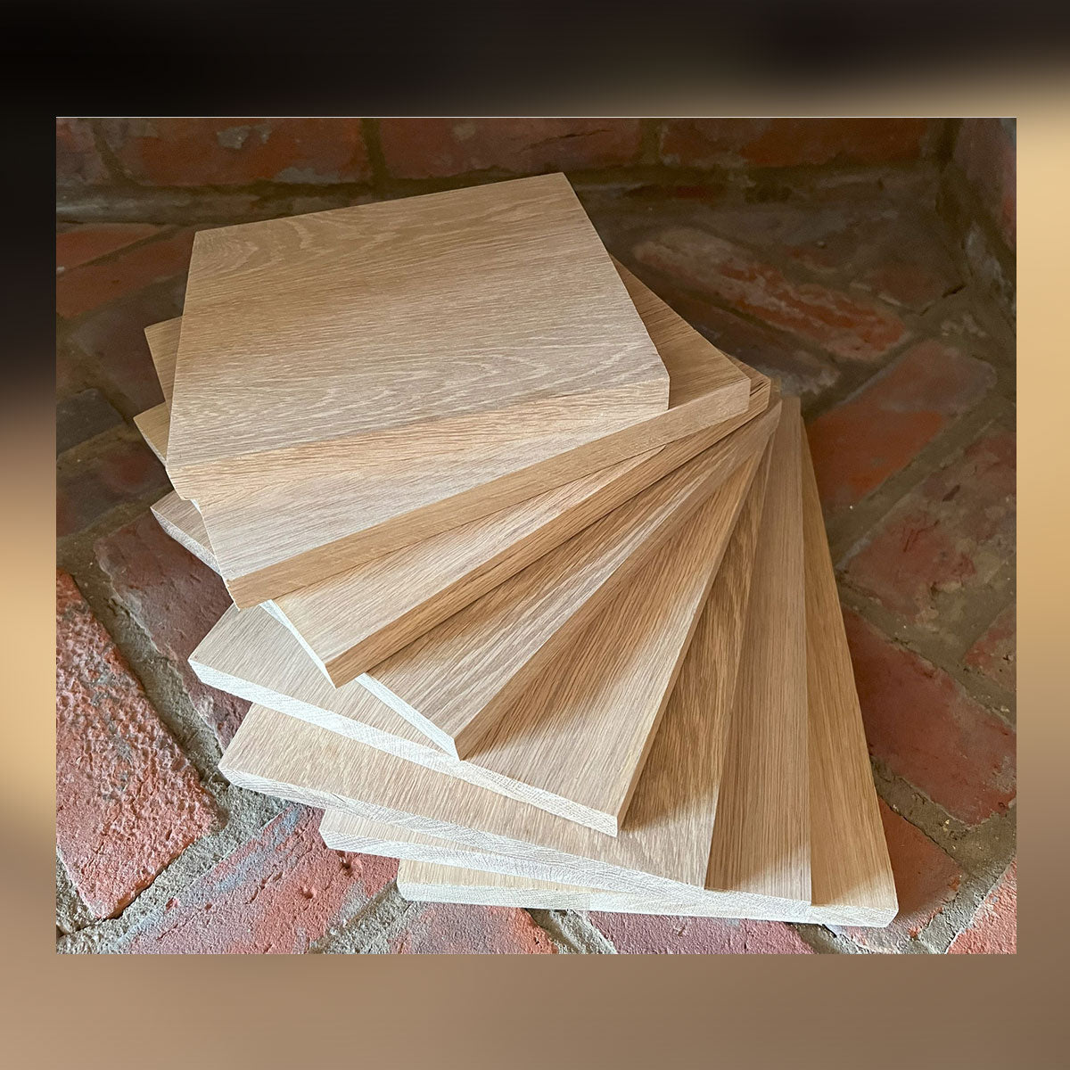 Solid North American White Oak Prime Grade Furniture Boards For Furniture, Table & Worktops