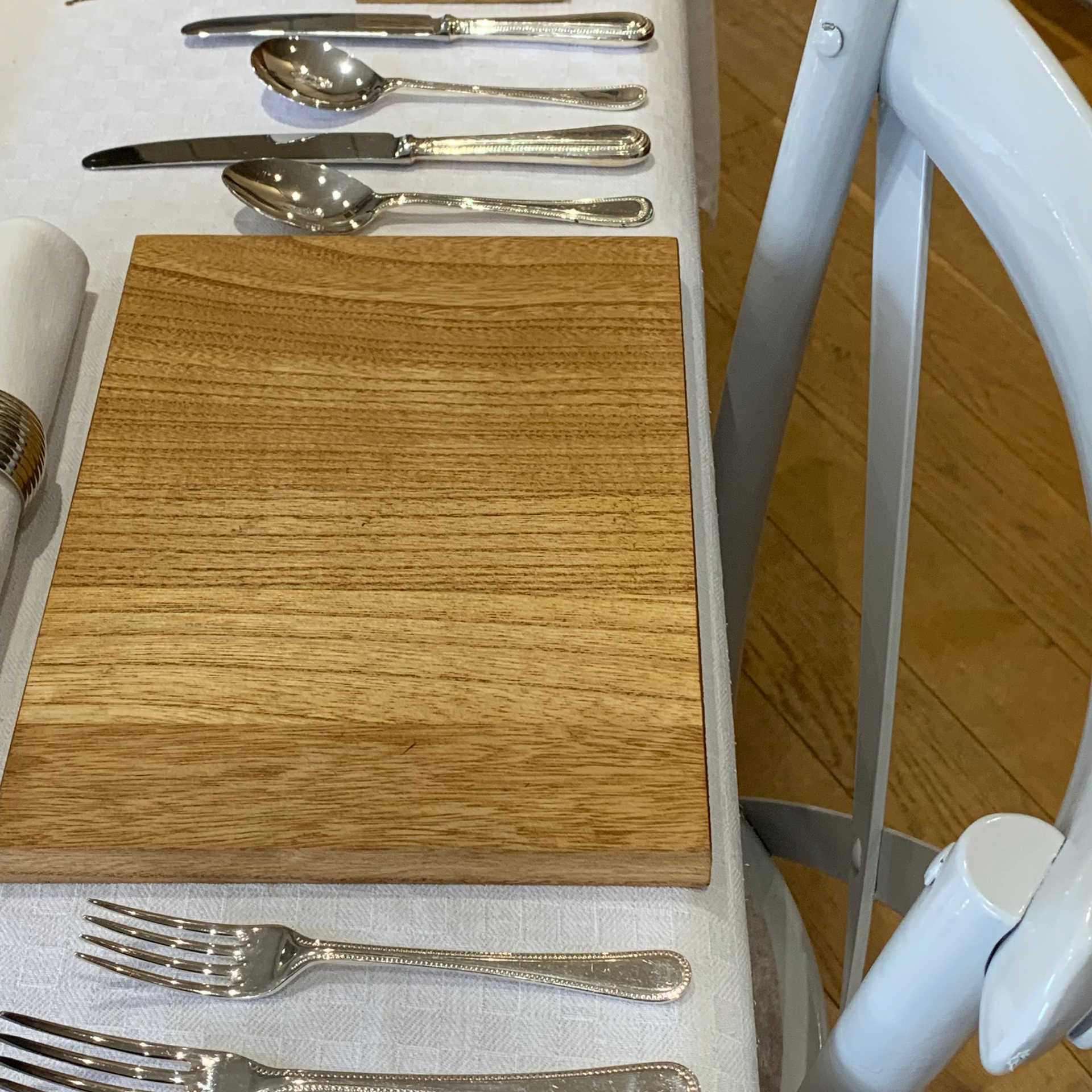 Oakleye Solid Wood Placemats, Coasters And Central Serving Mats