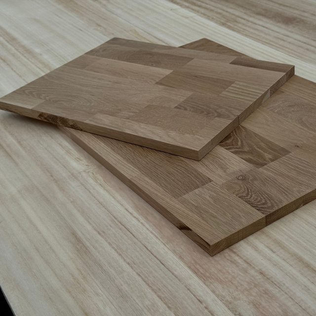 Solid European Oak Character Grade Furniture Boards