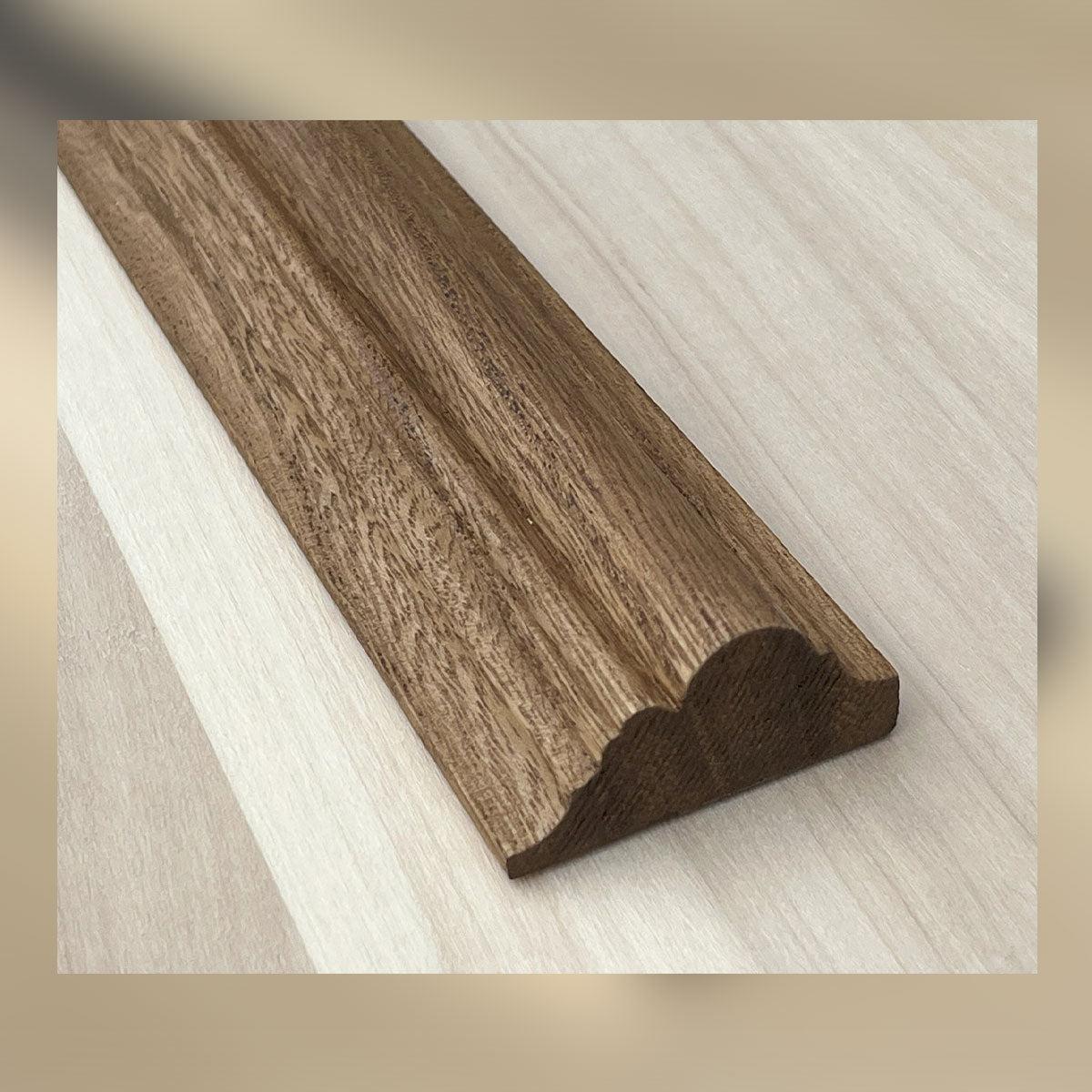 Oakleye 100% Solid Hardwood Dado Rail – Sawmill Woodcraft