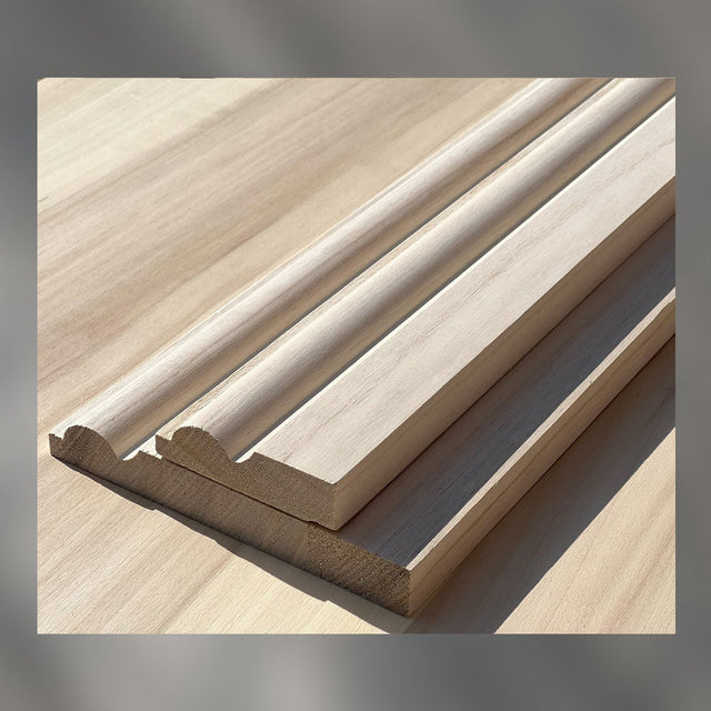 Oakley 100% Solid Hardwood Torus Skirting Board And Architrave