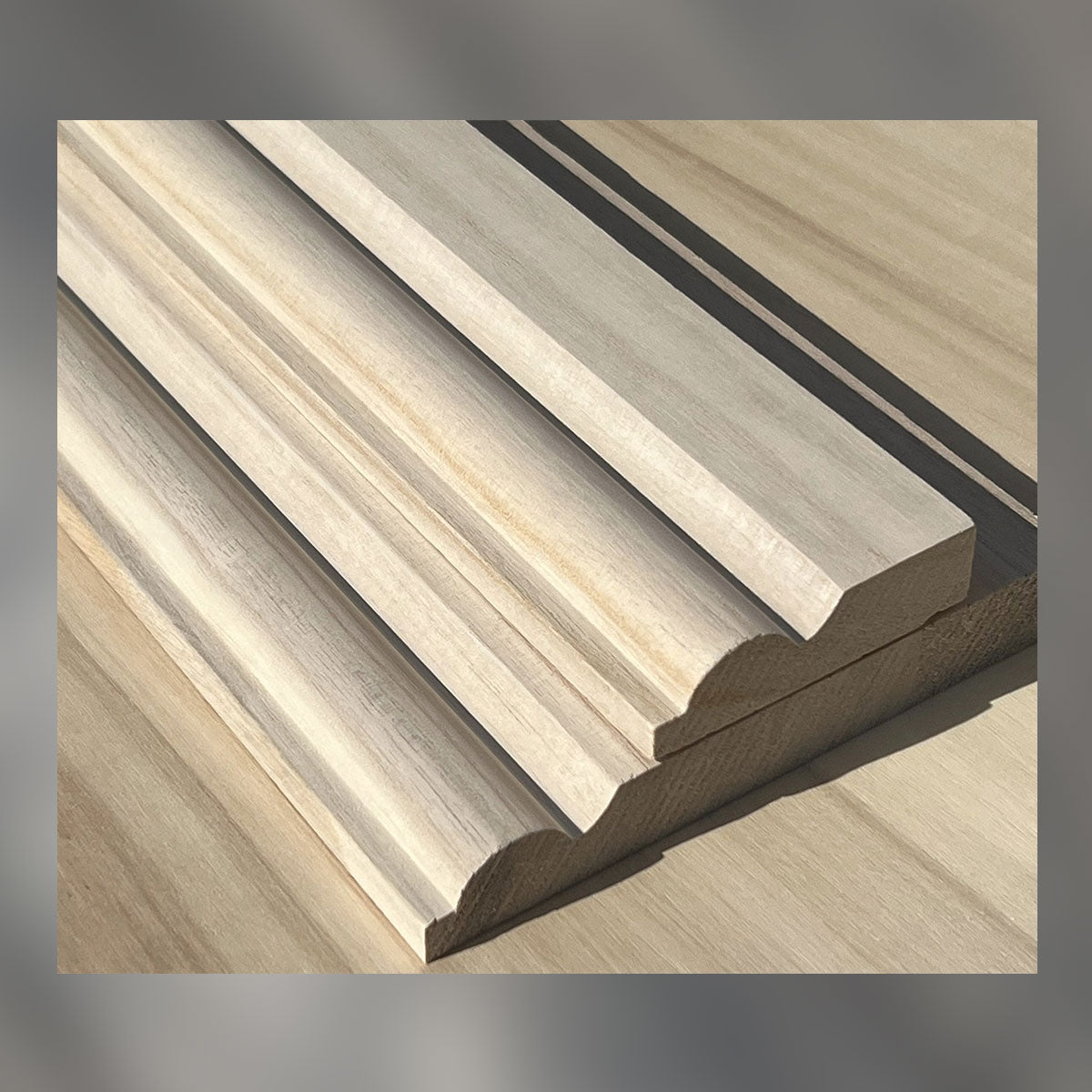 Oakley 100% Solid Hardwood Torus Skirting Board And Architrave