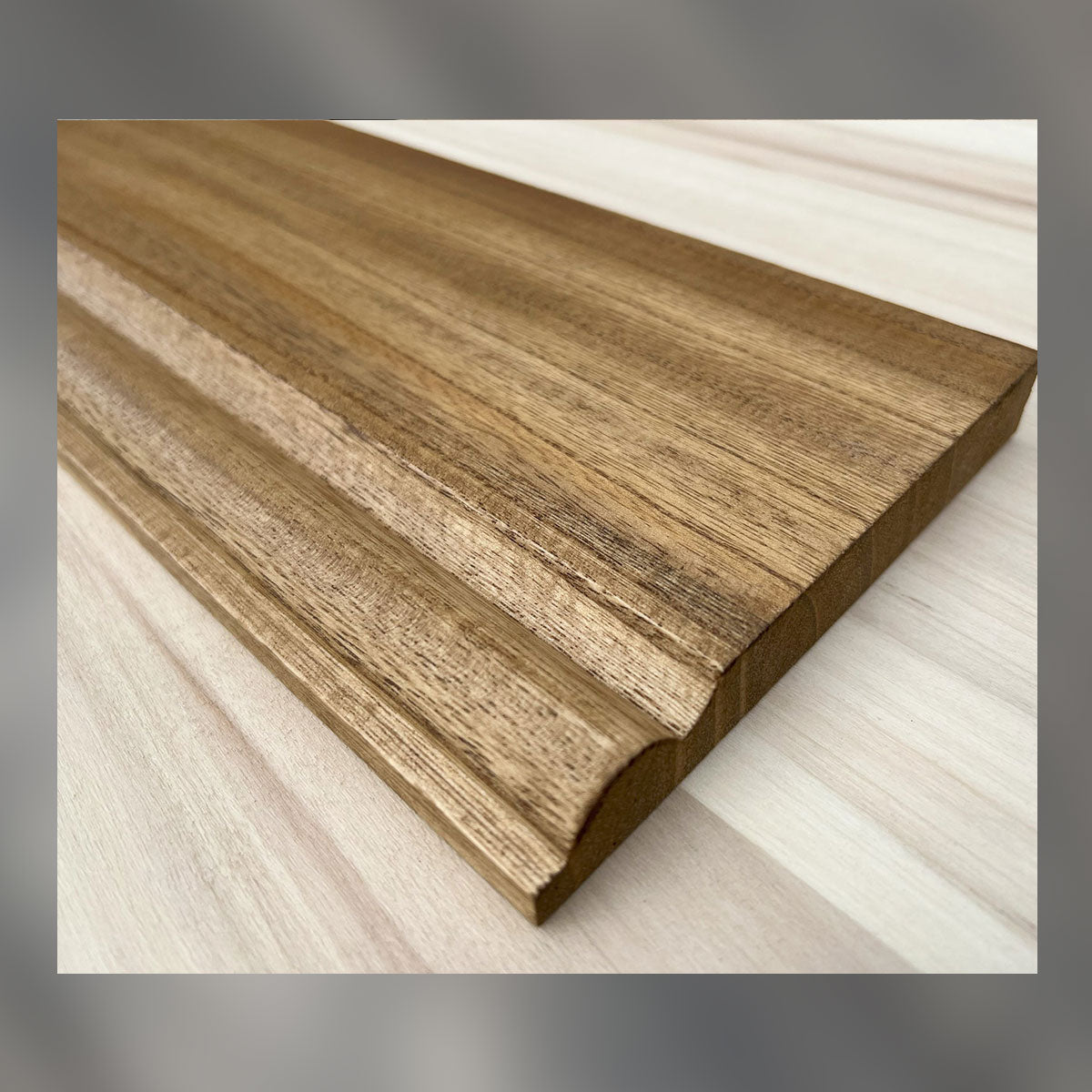 Oakley 100% Solid Hardwood Torus Skirting Board And Architrave