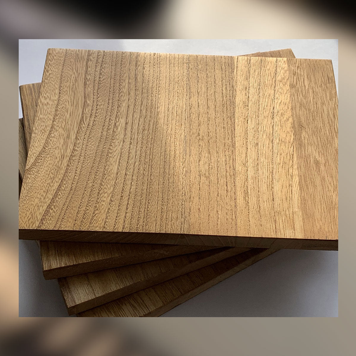 Oakleye Solid Wood Placemats, Coasters And Central Serving Mats
